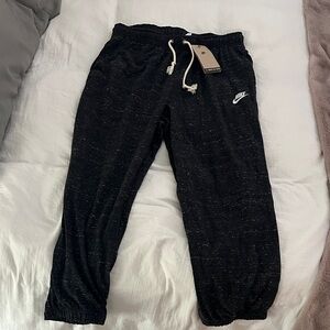 Nike Charcoal Capri Jogger Pants